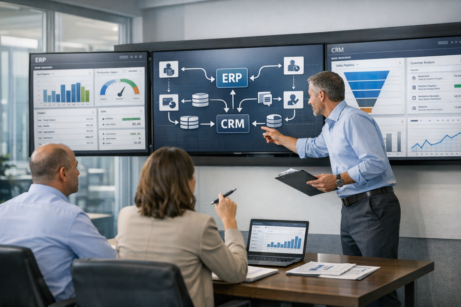 Integracje ERP i CRM dla firm